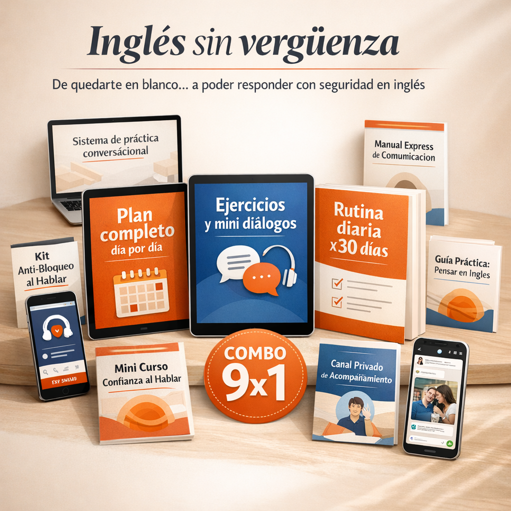 PACK INGLÉS CONVERSACIONAL™.