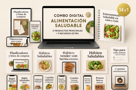 Pack Saludable 5 en 1 + 9 bonus